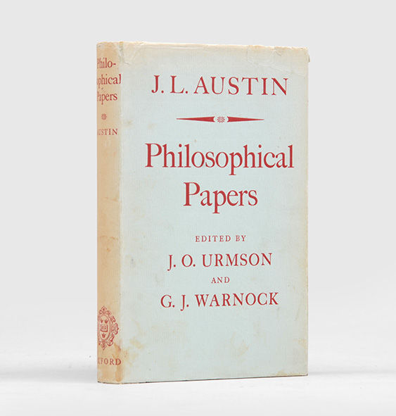 Philosophical papers austin
