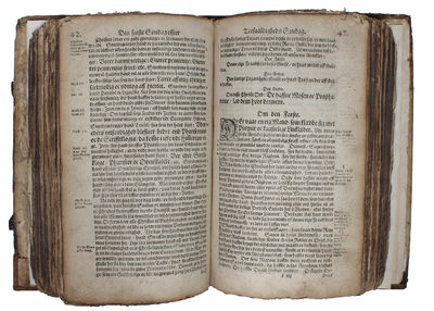 Postilla Eller Forklaring offuer Euangelia, som almindelige om Søndage oc andre hellige Dage, predickis i den christne Kircke, udi Danmarck oc Norge: først screffuen paa Latine, Oc nu paa det ny offuerseet, oc merckeligen forbedret aff Niels Hemmingss... (photo 2)