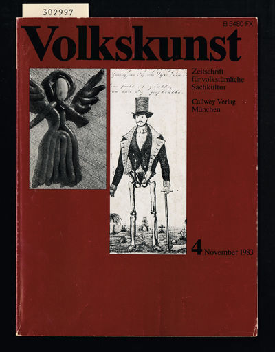 Volkskunst. Zeitschrift für volkstümliche…