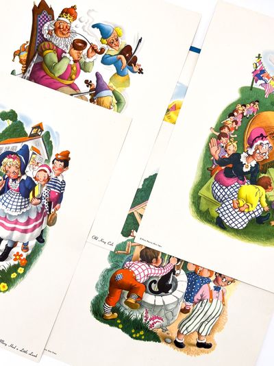 MOTHER GOOSE NURSERY PRINTS