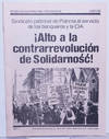 Sindicato padronal de Polonia al servicio de los banqueros y la CIA. ¡Alto a la contrarevolución de Solidarnosc!