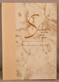 cover of Something To Write Home About; A Meditation for Television.