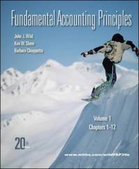 Fundamental Accounting Principles, Chapters 1-12