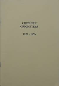 Cheshire Cricketers 1826-1996