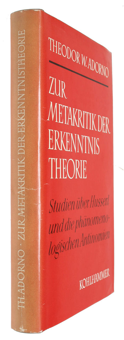 Zur Metakritik der Erkenntnistheorie. Studien über Husserl und die Phänomenologischen Antinomien. - [FIGHTING EPISTEMOLOGY - PRESENTATION-COPY] (photo 2)