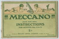 cover of Meccano (Trade Mark 296321) Instructions For Outfits Nos. 0 to 3.