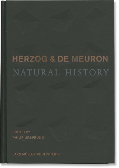 HERZOG & DE MEURON 「NATURAL HISTORY」 Herzog & de Meuron: Natural History (signed copy) | Lars Müller