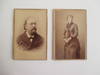Portraitphotographien. München 1889 (Karl) und 1884 (Albertine)
