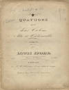 [Op. 82, nos. 1-3]. Trois Quatuors pour deux Violons, Alto et Violoncelle... Oeuv. 82. No. I...[II...3]. Prix 1 2/3 Rthlr. [Parts]