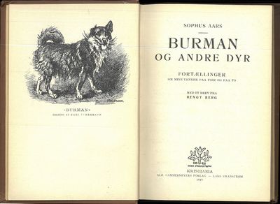 Burman og andre dyr. Fortællinger om mine venner…