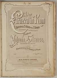 Der Carneval in Rom [Piano-vocal score]