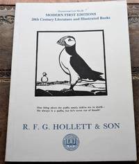 R F G HOLLETT &amp; SON Occasional List 36 Modern First Editions 20th Century Literature And Illustrated Books - 