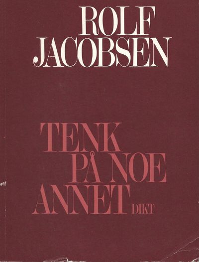 Tenk på noe annet.