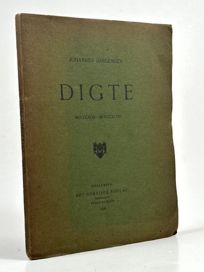 Digte MDCCCXCIV-MDCCCXCVIII.