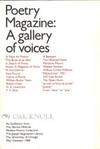 POETRY MAGAZINE: A GALLERY OF VOICES