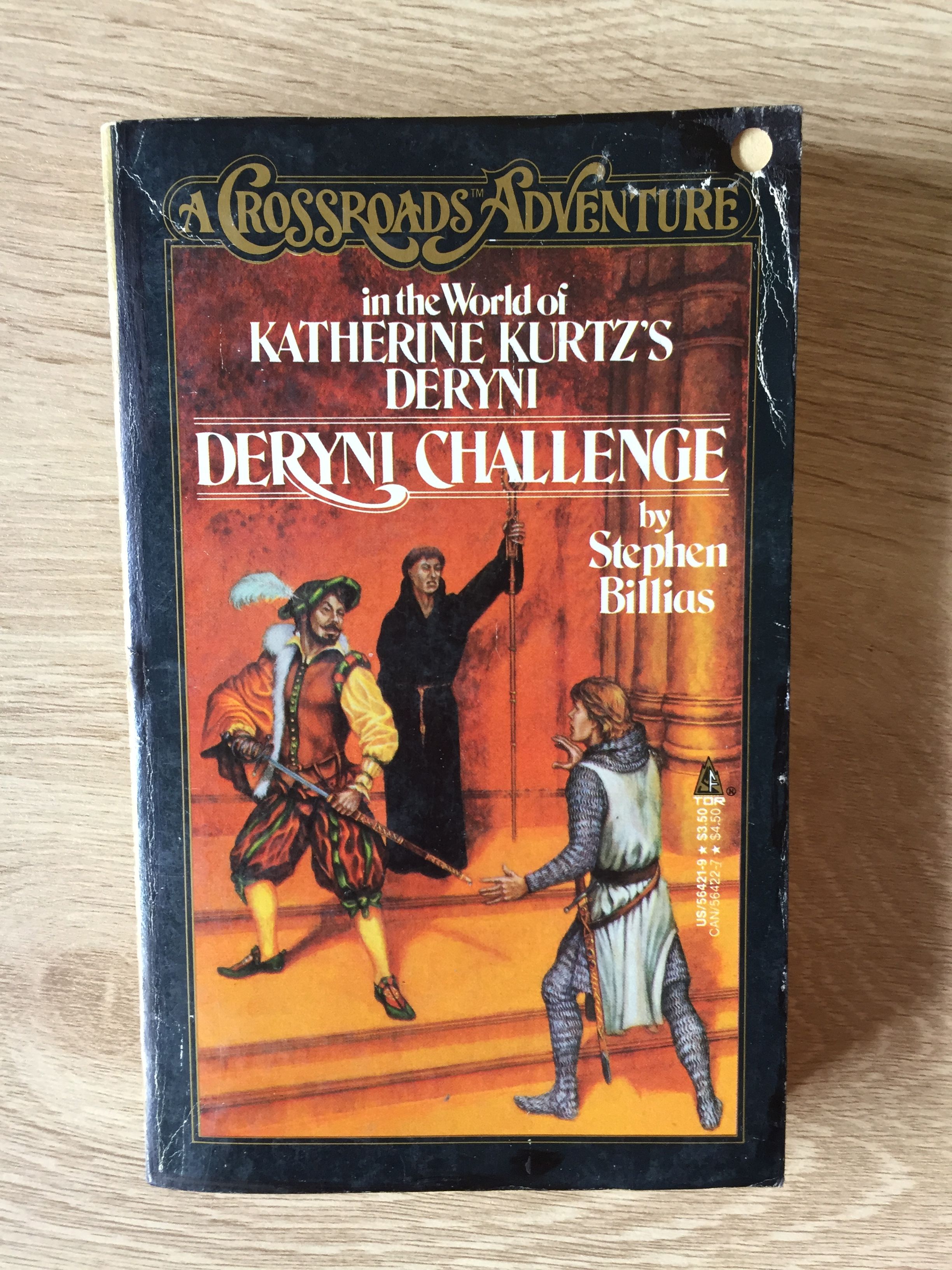 Deryni Challenge (A Crossroads Adventure based on Kathryn Kurtz's Deryni)  by Stephen Billias - Paperback - from Books of Smaug (SKU: 14442)