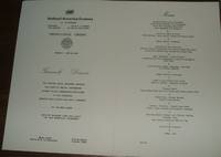 cover of Dinner Menu