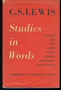 Studies in Words by Lewis, C. S - 1960