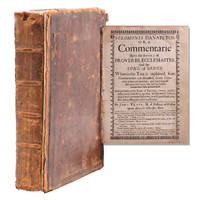 Solomonis panaretos: or, A commentarie upon the books of Proverbs, Ecclesiastes, and the Song of Songs. Wherein the text is explained, some controversies are discussed, divers common-places are handled, and many remarkable matters hinted, that had by former interpreters been pretermitted. Besides sundry other texts of scripture (which occasionally occurre) are fully opened, and the whole so intermixed with pertinent histories, as will yeeld both pleasure and profit to the judicious reader. By John Trapp, M.A. pastour of Weston upon Avon in Glocester shire