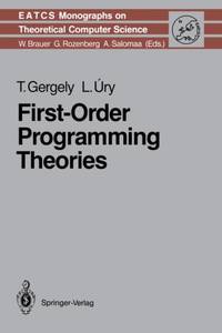 First-Order Programming Theories