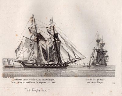 Recueil de Petit Marines; Representant des Navires de Diverses Nations, et de Toutes Especes, sous Differentes voilures..