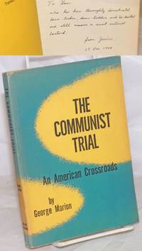 image of The Communist trial; an American crossroads