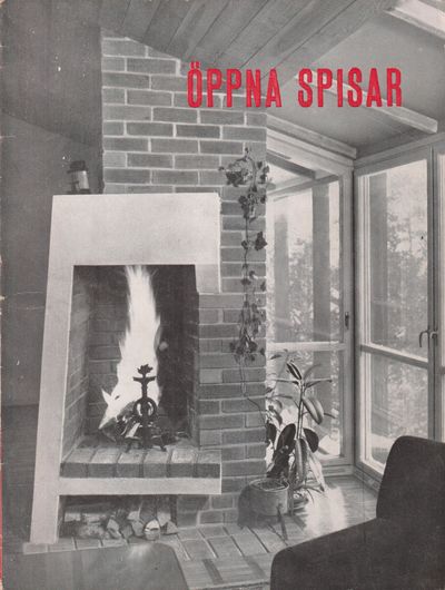 Öppna spisar. Utgiven av Hem i Sverige. Under…