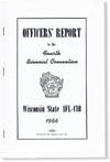 Officers' Report to the Fourth Biennial Convention, Wisconsin State AFL-CIO, 1966