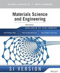 Materials Science & Engineering 9Th