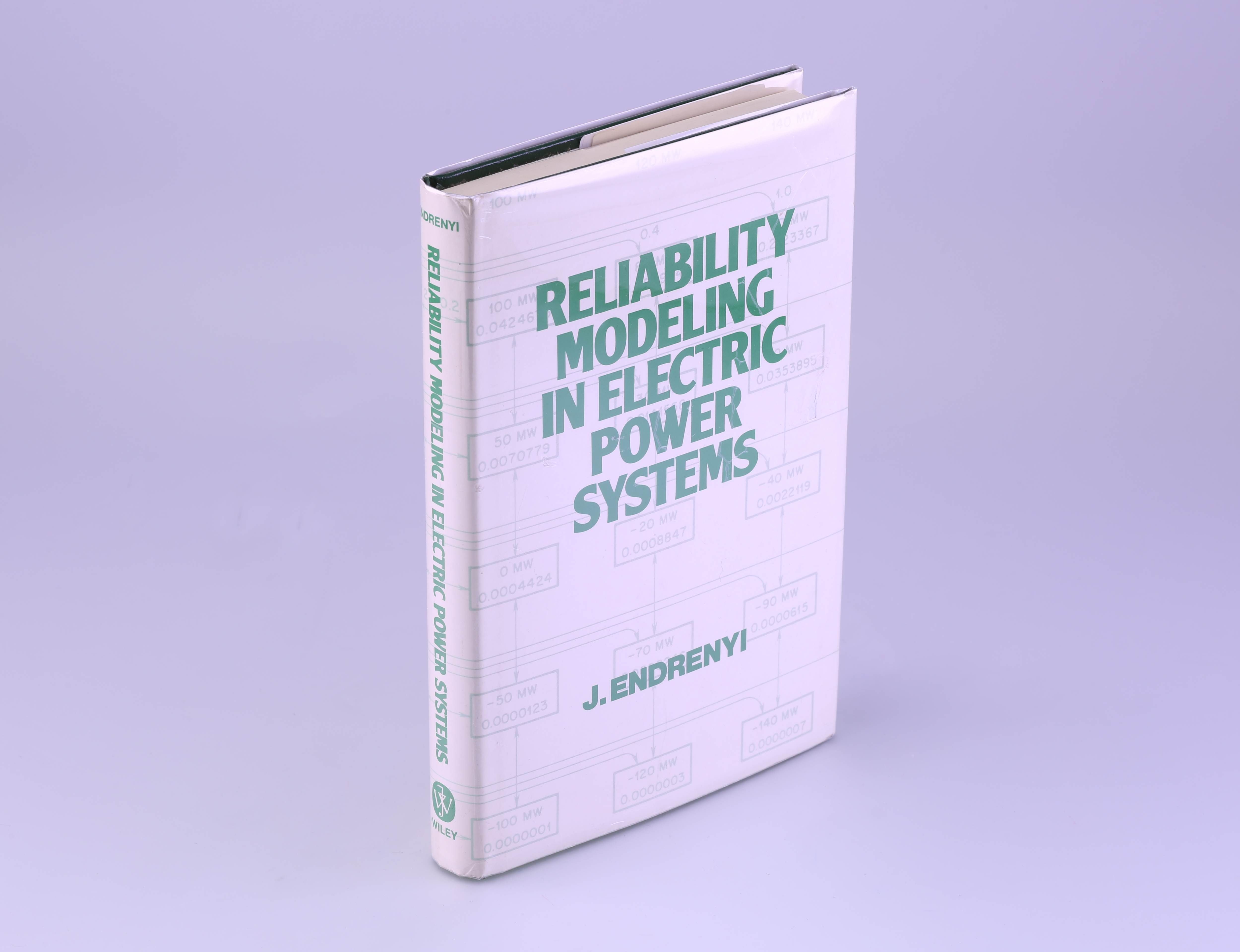 BIBLIO Reliability Modelling in Electric Power Systems by Endrenyi, J
