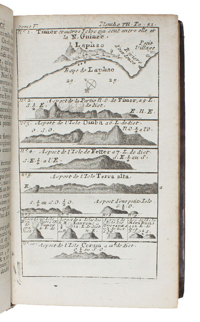Nouveau Voyage Autour Du Monde Ou L'on Decrit En Particulier L' Istme De L' Amerique, Plusieurs Cotes & Isles Des Indes Occidentales, Les Isles Du Cap Verd, Le Passage Par La Terre Del Fuego, Les Cotes Meridionales De Chili, Du Perou, & Du Mexique ... (photo 2)