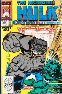 The INCREDIBLE HULK Nos. 364 - 367 (Dec. 1989 - March 1990) NM