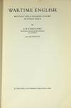Wartime English. Materials for a linguistic history of World War II