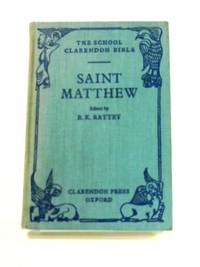 The Gospel According to Saint Matthew