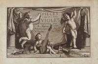 Pieces a une et a deux Violes Composées par M. Marais ordin[ai[re de la musique de La Chambre du Roy. Pezey inv. ... Trouvain sculp. [Livre 1]. [Viola da gamba part]