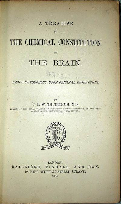A treatise on the chemical constitution of the brain