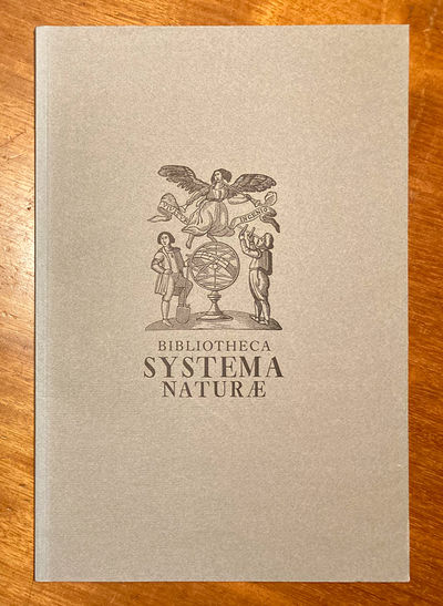Bibliotheca Systema Naturae. Prospectus for a…
