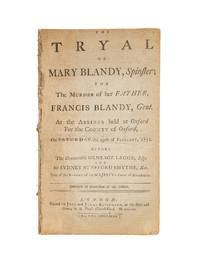 The Tryal of Mary Blandy, Spinster, For the Murder of Her Father