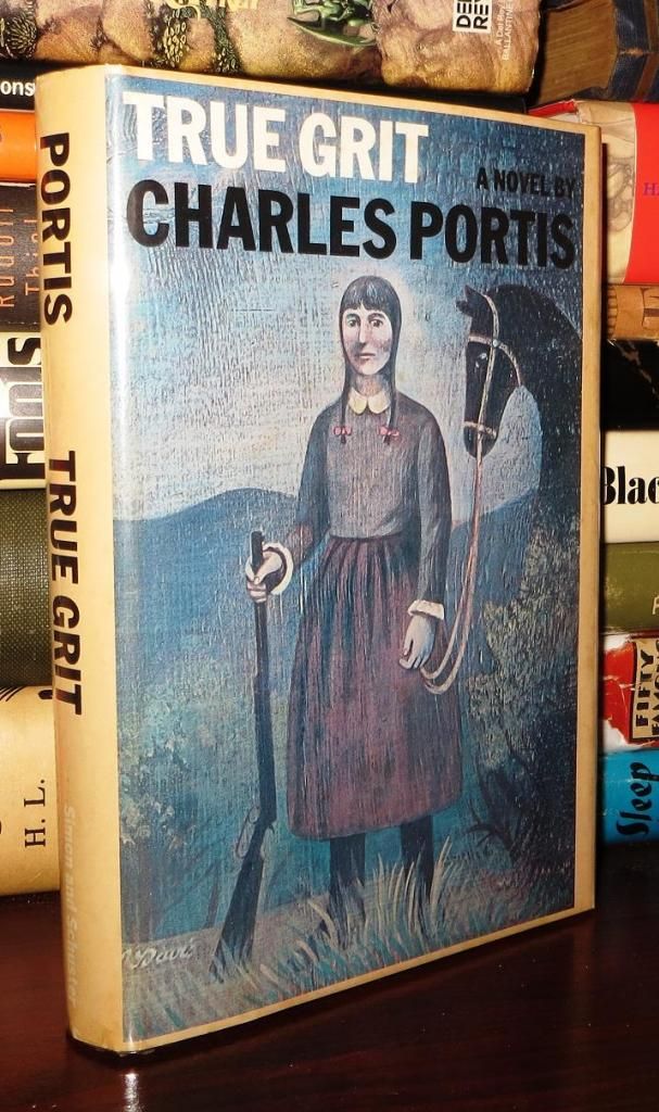 TRUE GRIT by Charles Portis First Edition; Second Printing 1968