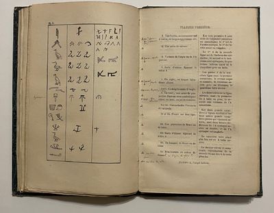 [ANCIENT ALPHABETS]. Grammaire...; (photo 11)