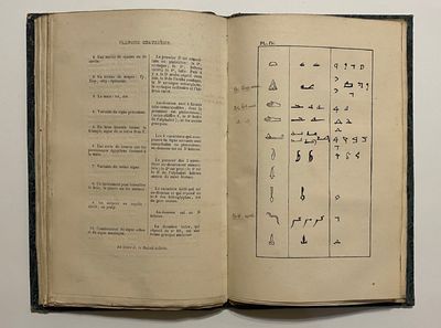 [ANCIENT ALPHABETS]. Grammaire...; (photo 13)