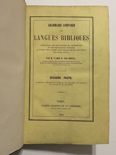 [ANCIENT ALPHABETS]. Grammaire...; (photo 16)