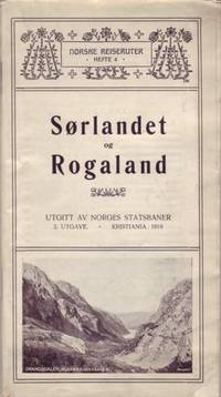 Norske reiseruter hefte 4. Sørlandet og Rogaland.…
