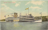 A Vintage 1915 Postcard of the Steamer Robert Fulton