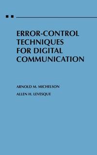 Error-Control Tech For Dig Communication