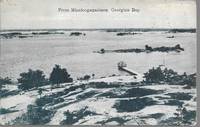 View of Minnicoganashene, Georgian Bay, Ontario, Canada on 1916 Cyantone Postcard by Canada - Unknown Photographer