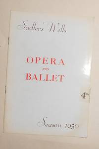 Sadler's Wells Theatre Ballet at Sadler's Wells - Programme September 19th 1950 - Summer...