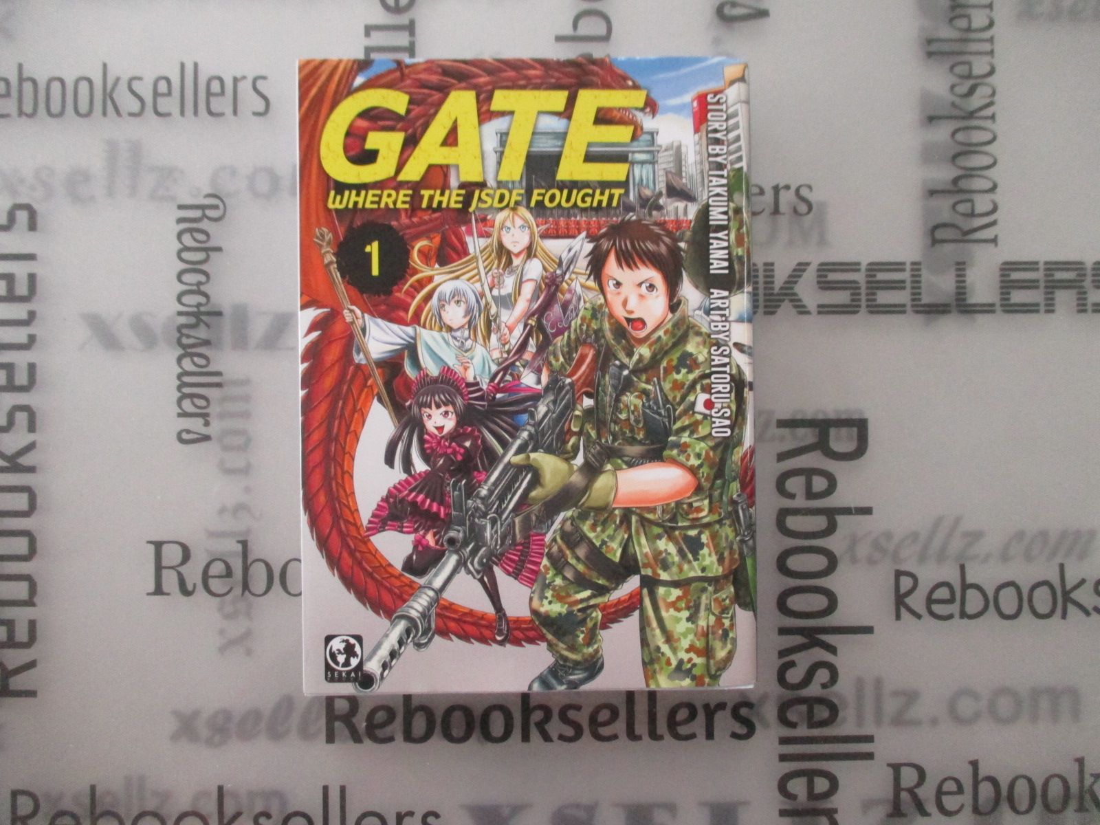 Gate Where The Jsdf Fought Vol 1 By Takumi Yanai Evan Mapoy Editor Satoru Sao
