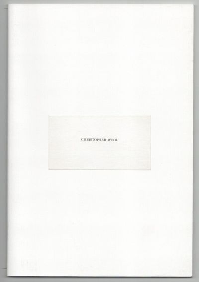 Christopher Wool Works from a Private Collection