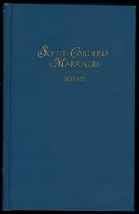 South Carolina Marriages, 1800-1820